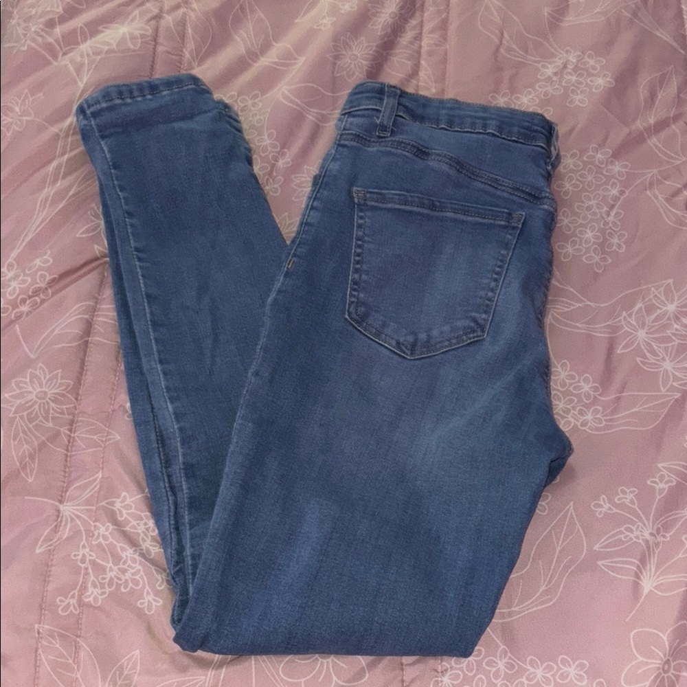 Forever 21 Blue Skinny Jeans